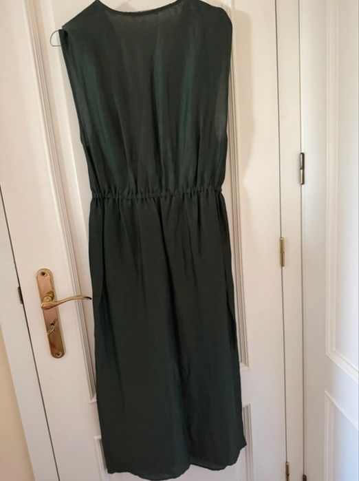 Vestido verde Zara