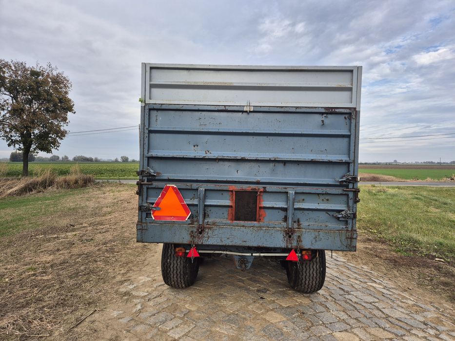 Przyczepa Tandem Gisebo 3 stronny