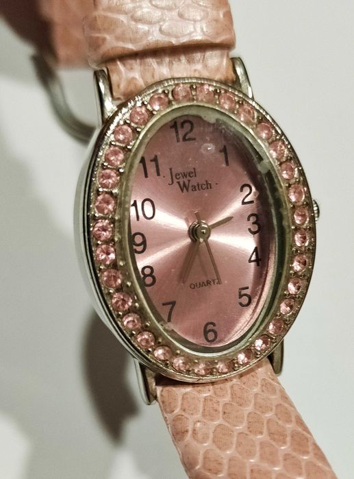 Jewel watch com cristais Swarovsky