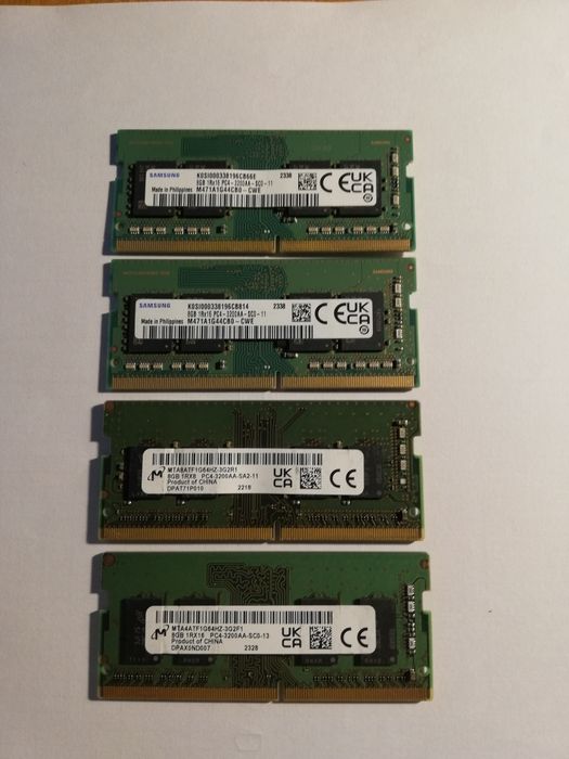 DDR4  на 8 гб 3200 до ноут. оперативна память .