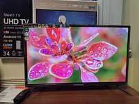 Телевизор 32 34дюйма Samsung Smart TV 4K Ultra HD, IPTV, T2 WIFI Корея