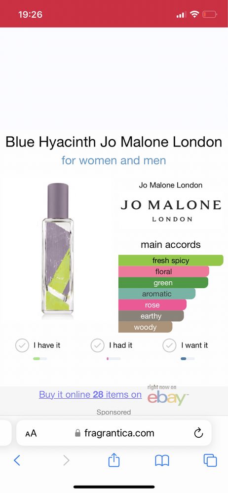 jo malone оригинал