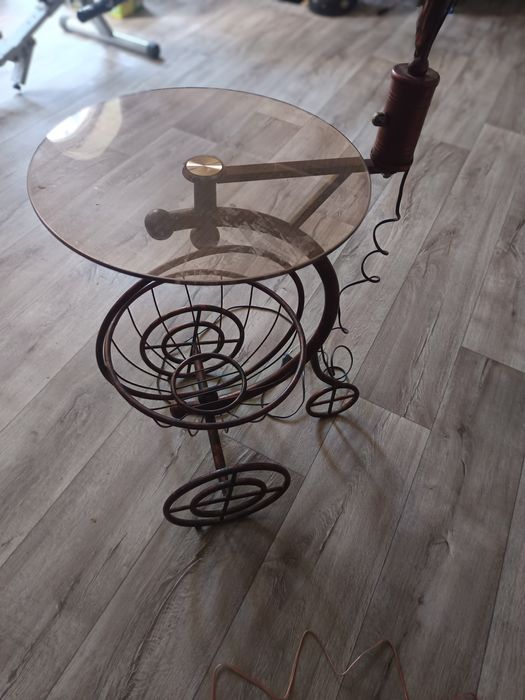 Барный столик торшер