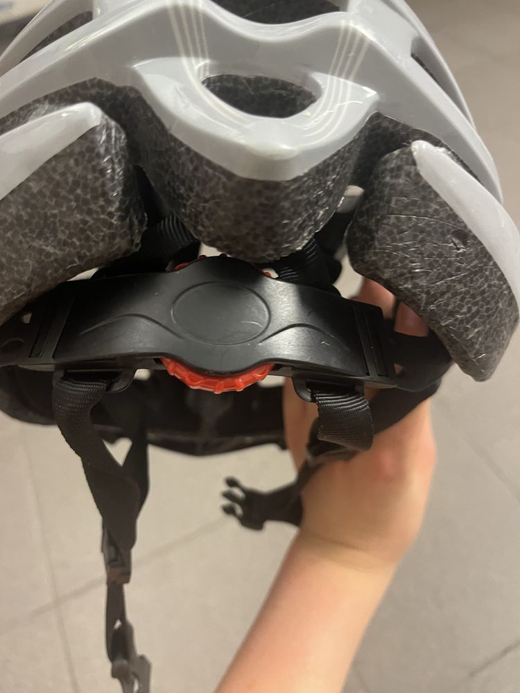 Kask rowerowy kross LAKI szary rozmiar L