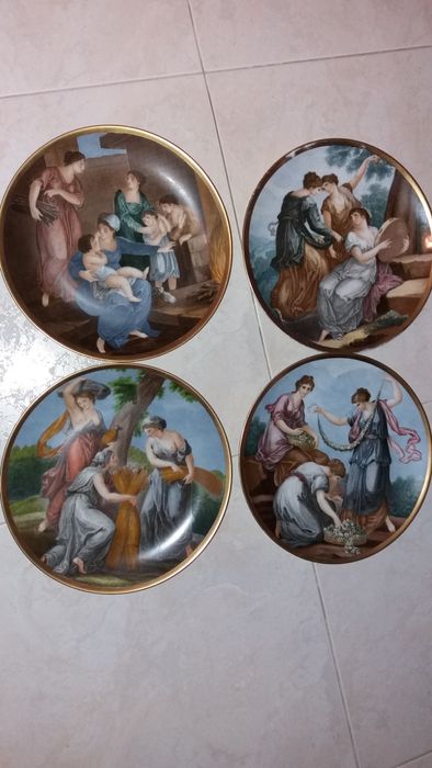 4 pratos coleção  baviera
