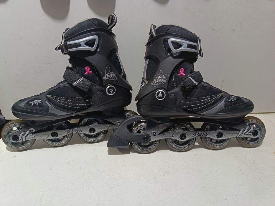 Rolki K2 Athena damskie rozmiar 40 super stan