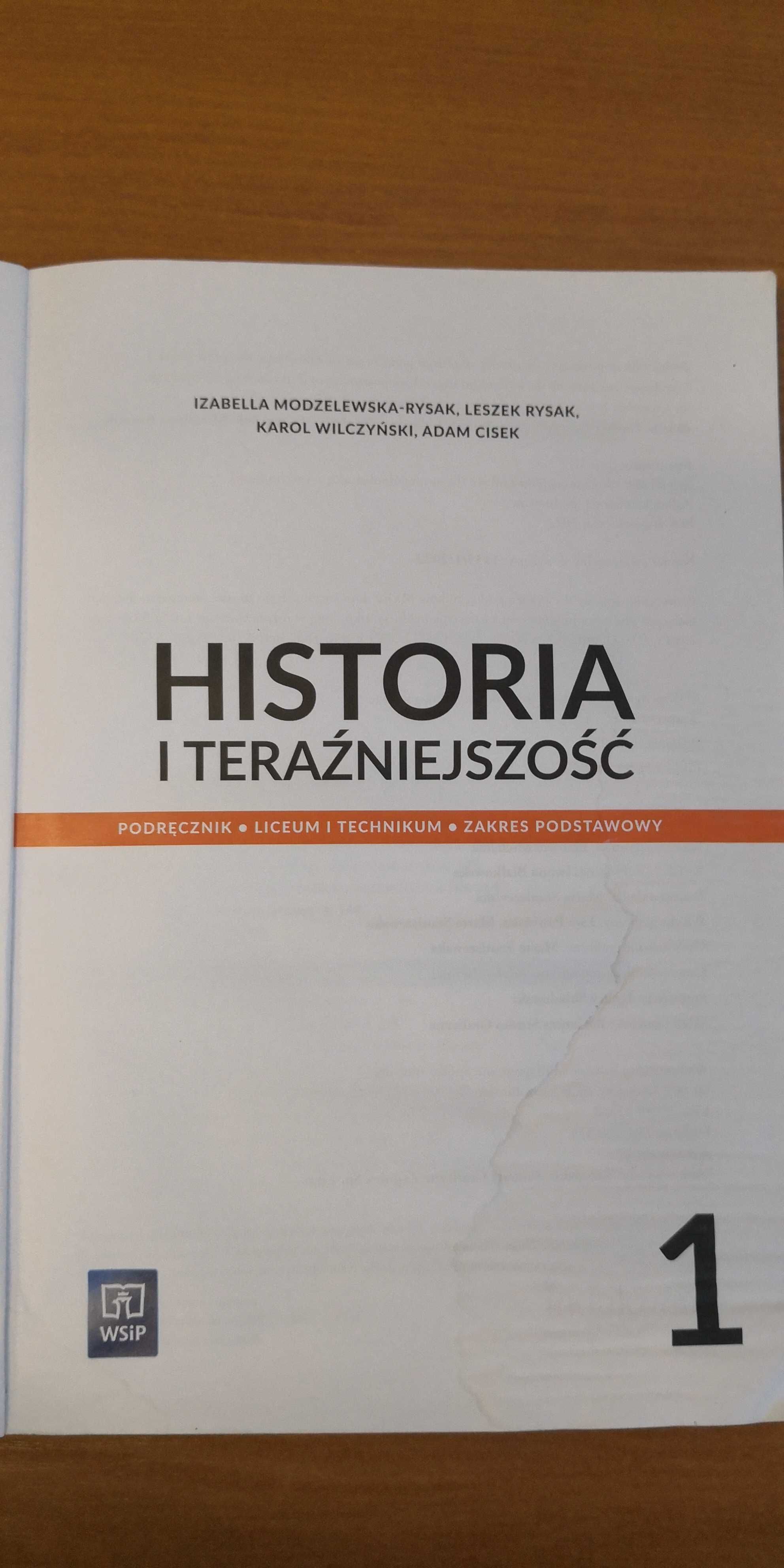 Historia i teraźniejszość HIT 1 WSiP podręcznik 1 liceum technikum