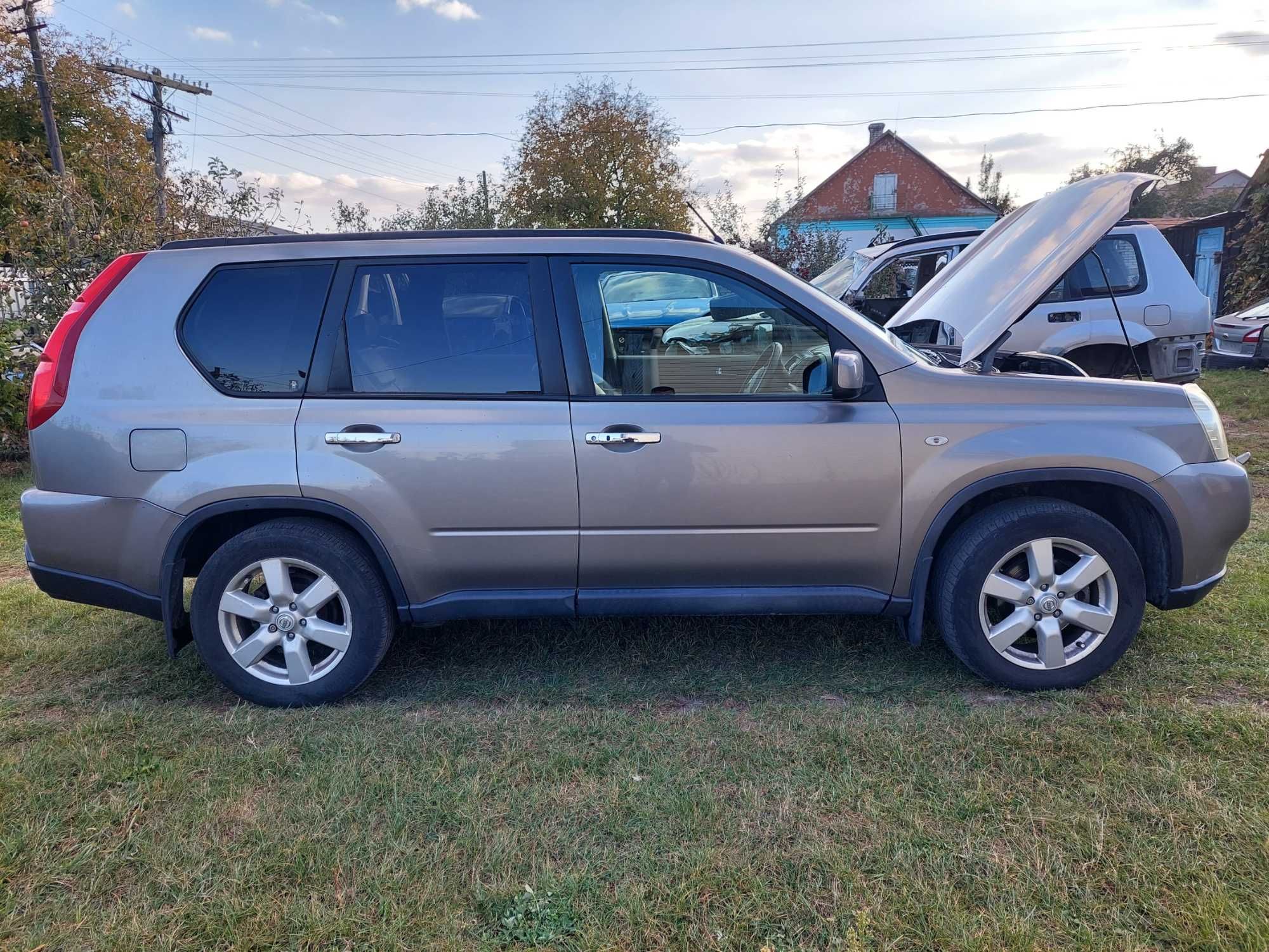 скло четверть двері крила airbag кришка nissan x trail t31 розбірка