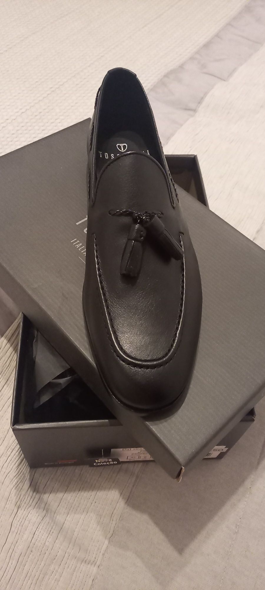 Sapatos homem novos seaside