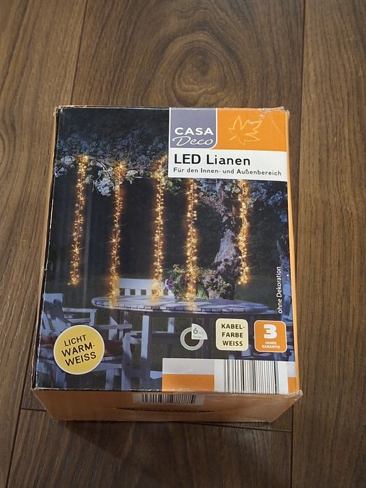 Kurtyna LED świąteczna