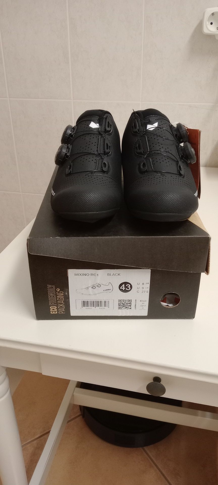Sapatos ciclismo 43 (NOVOS)