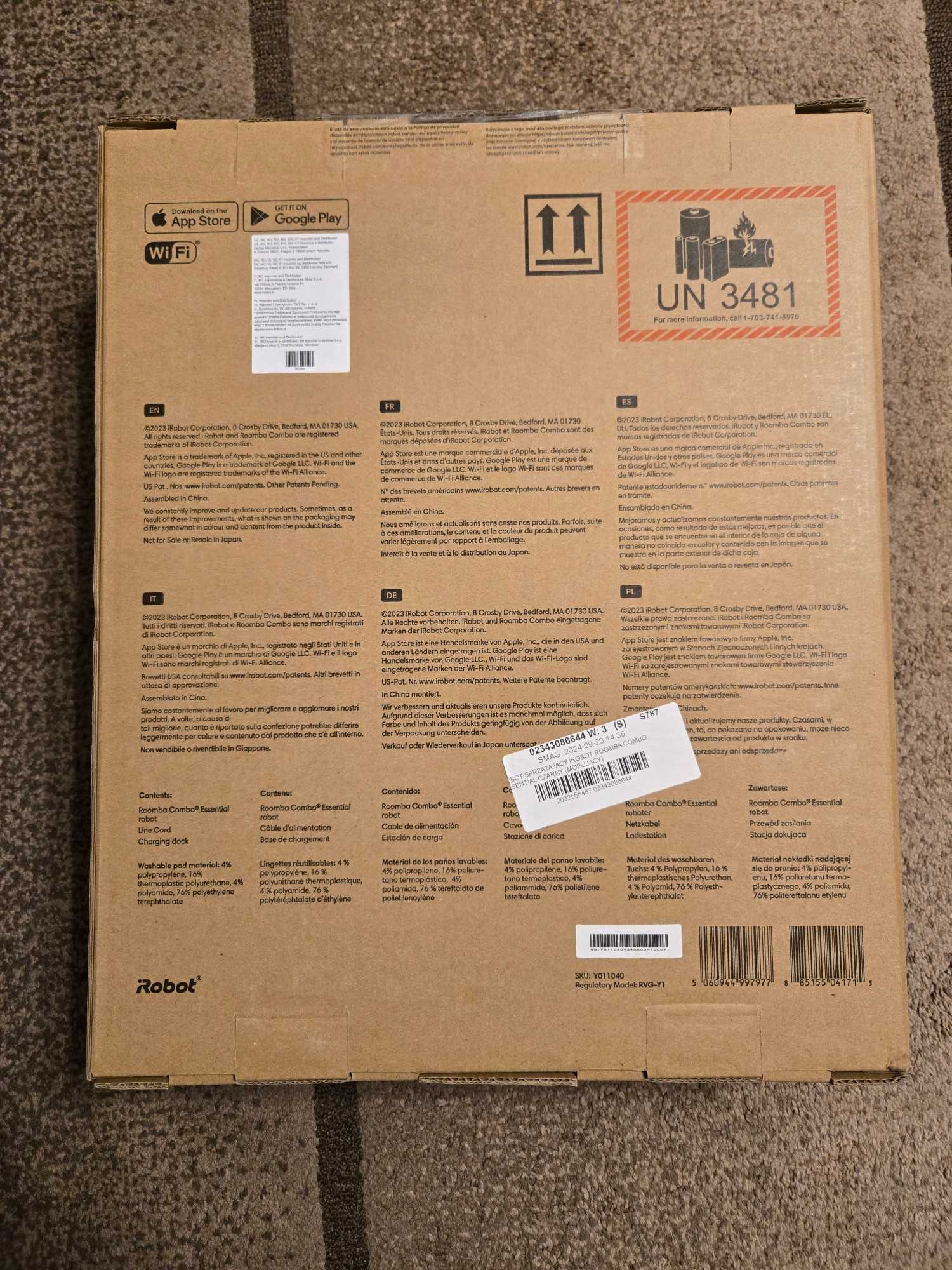 iRobot Roomba Combo Essential nowy
