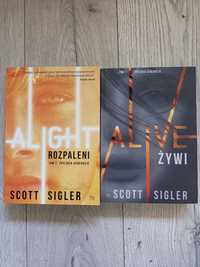 "Alive" + "Alight" Scott Sigler