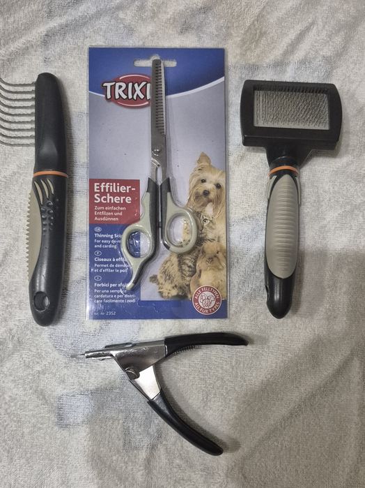 Ножницы,  колтунорез, пуходерка, когтерезка для собак