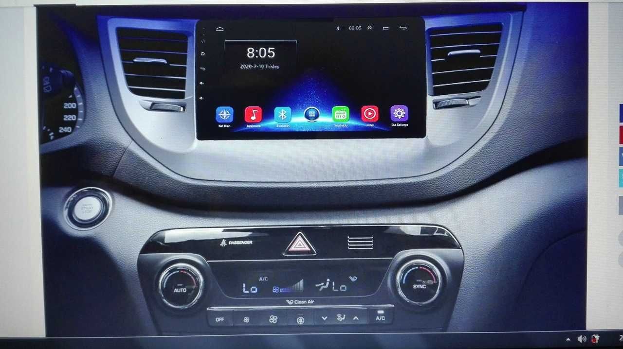 Radio GPS nawigacja kolor 3D dotyk KAMERA android hyundai TUCSON 2015