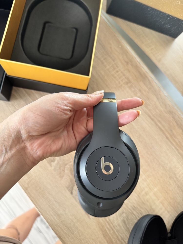 Sluchawki beats studio 3 wireless grey gold