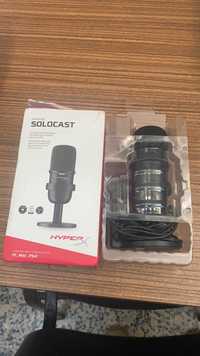 HyperX SoloCast Microfone USB Preto (Pouco Uso)
