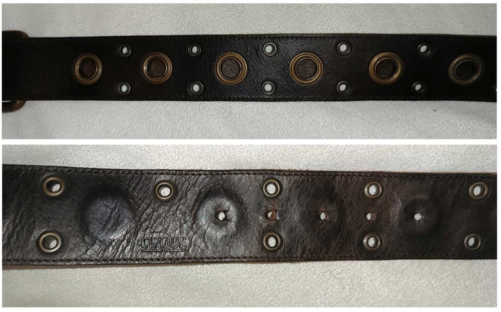 Ремень на пояс от CINQUE Италия кожаный немецкого качества мужской