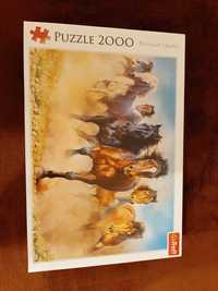 Nowe puzzle 2000 szt. + 1000 szt.