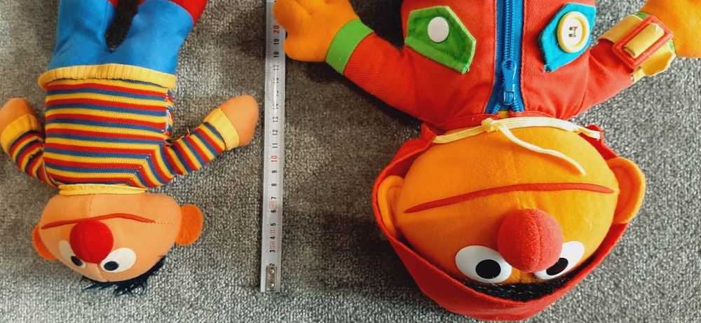 Ernie maskotka Ulica Sezamkowa 3 szt  playskool