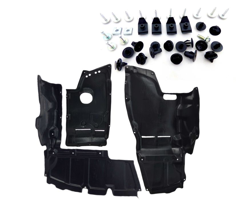 Toyota Avensis II T25 Osłona Silnika pod silnik + spinki montażowe