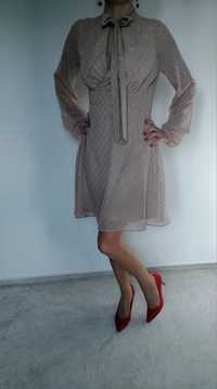 Elegancka sukienka Orsay 36 s kokarda