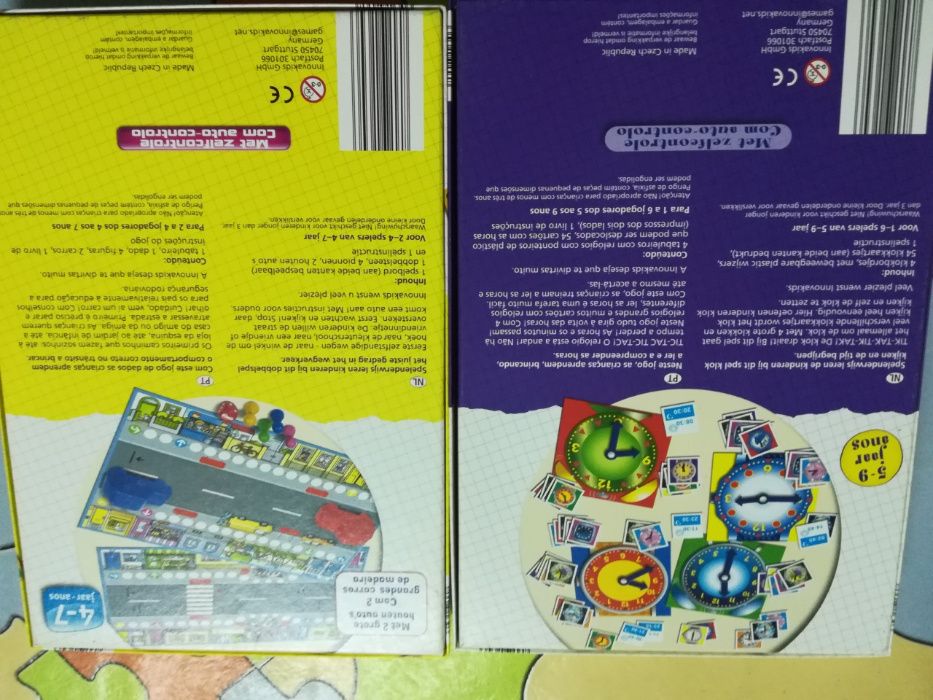 Jogos educativos Lote de 4