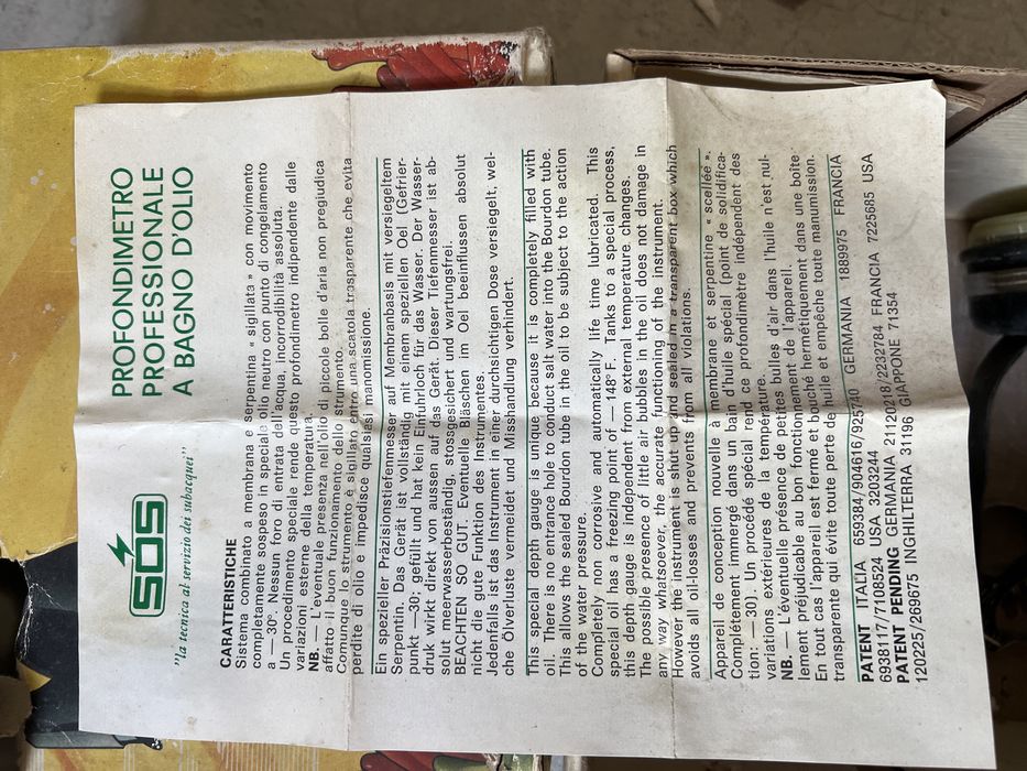 Regulador de mergulho Nemrod Vintage