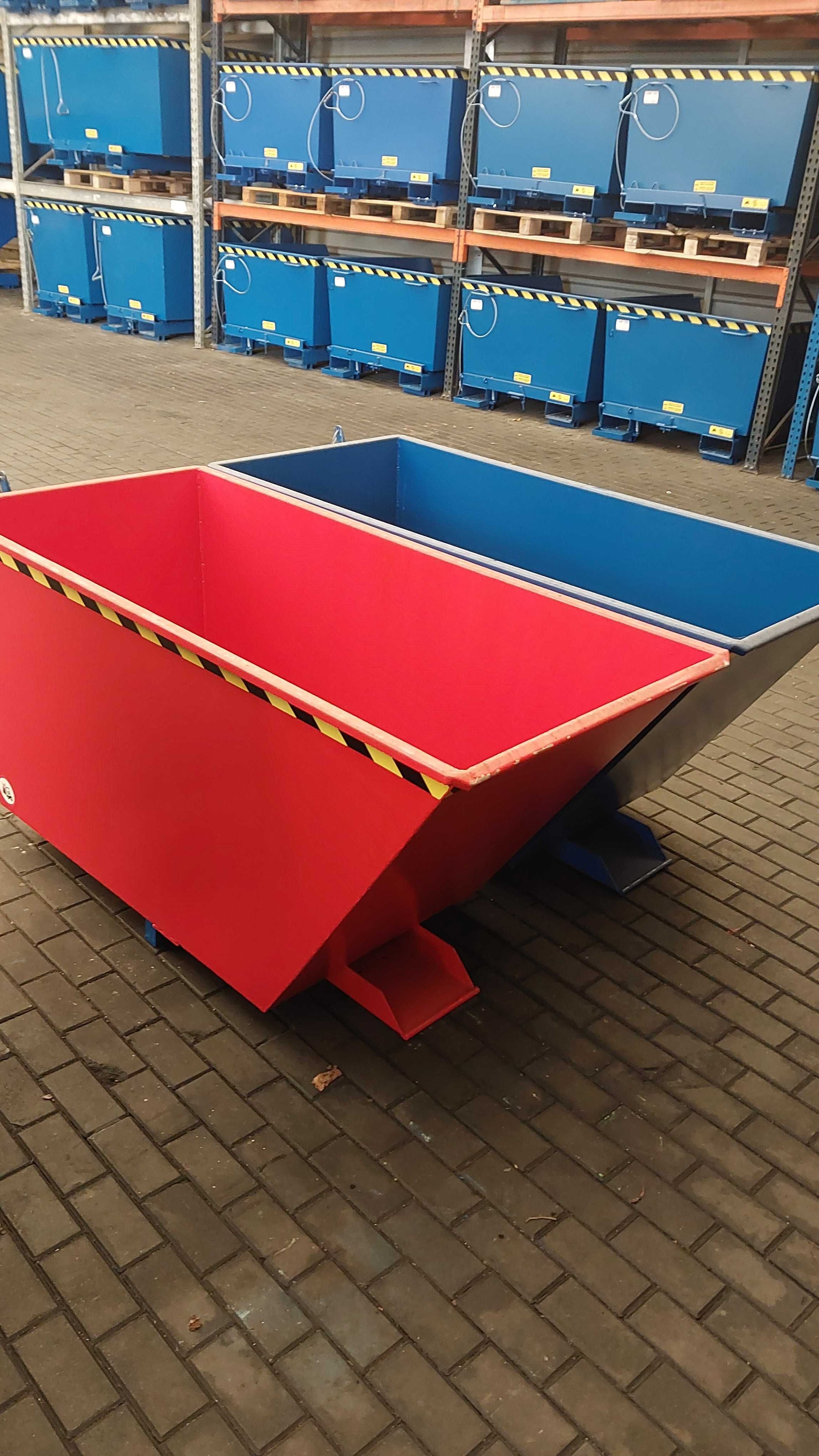 Kontener samowyładowczy TK 1700 DUAL koleba na odpady koliba PRODUCENT