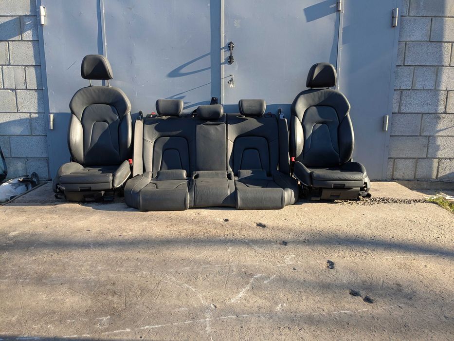 Салон Audi A4B8 Recaro Шкіра Підігрів Рекаро Сидение Сідушки Кожа А4Б8