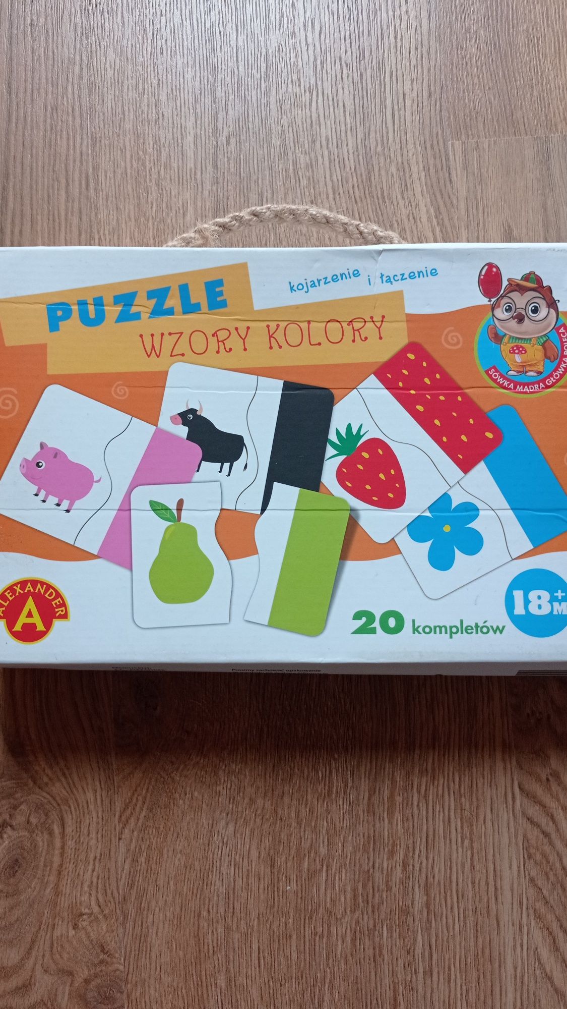 Puzzle wzory i kolory