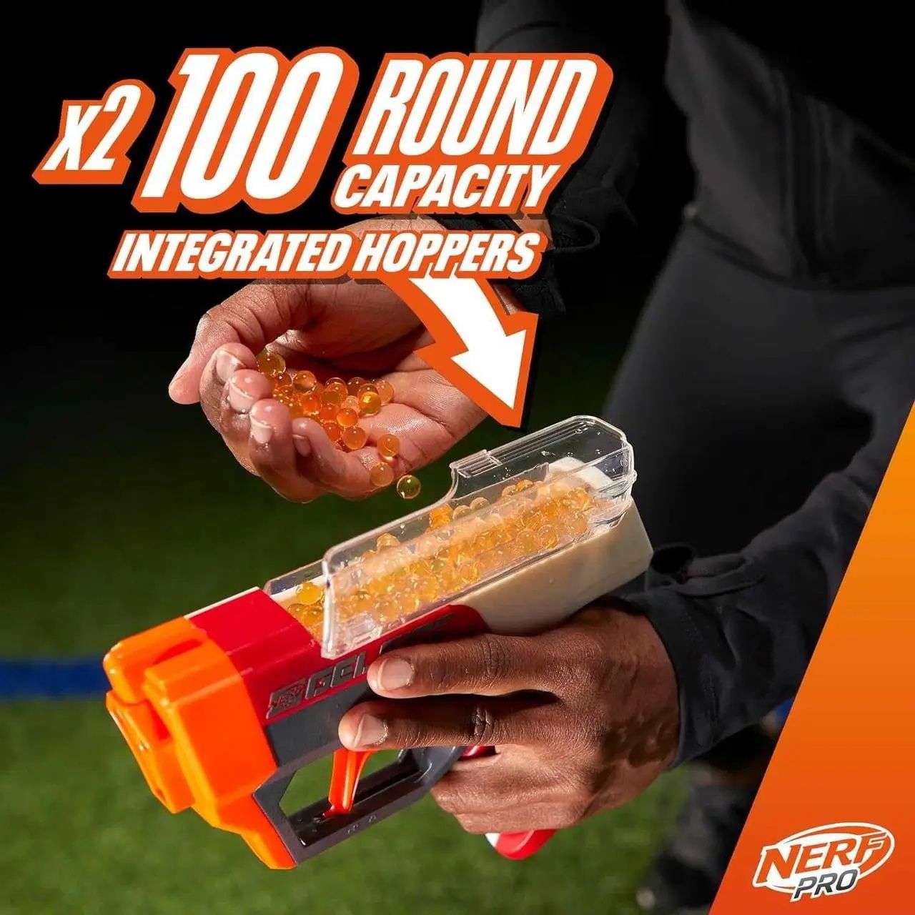 Акція! Набір бластерів Nerf Pro Gelfire dual wield pack