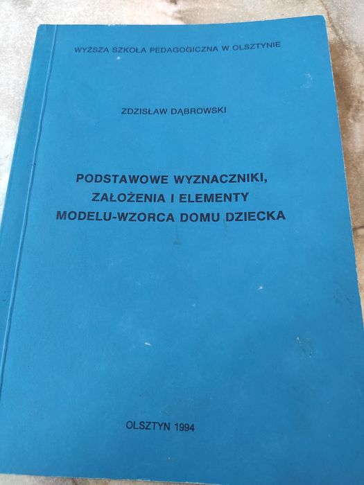 Podstawowe  wyznaczniki założenia i elementy modelu wzorca domu dzieck