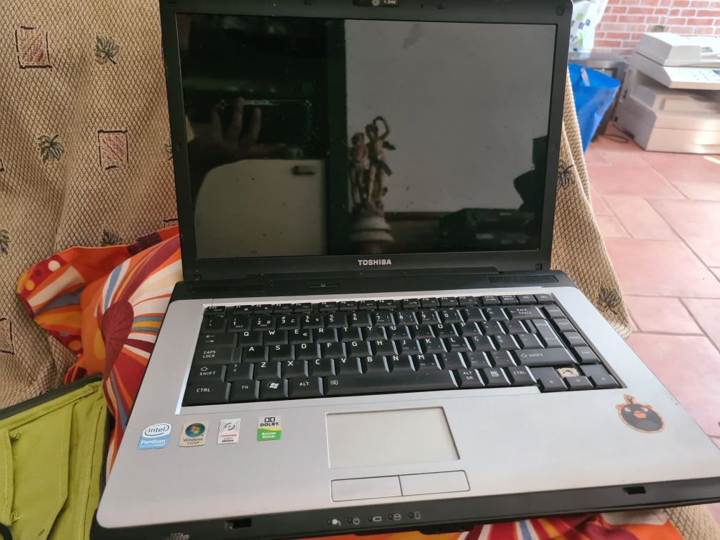 Toshiba A200 em funcionamento