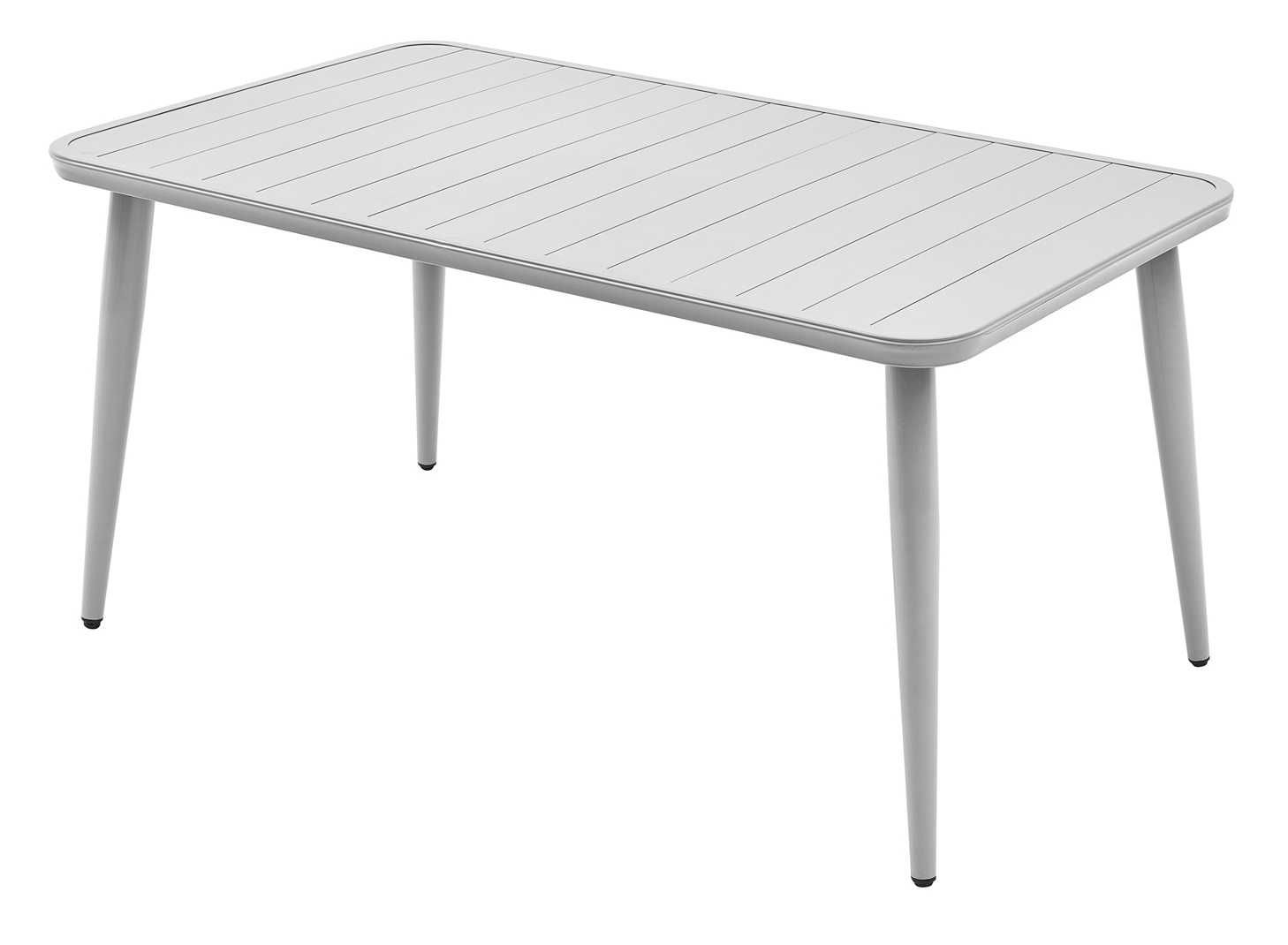 Meble Ogrodowe Zestaw Metalowy STÓŁ 85x150x73 KRZESŁA Plecione Nylon
