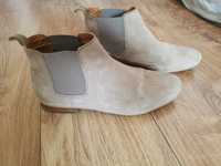 Buty zamszowe szare Tamaris r 40