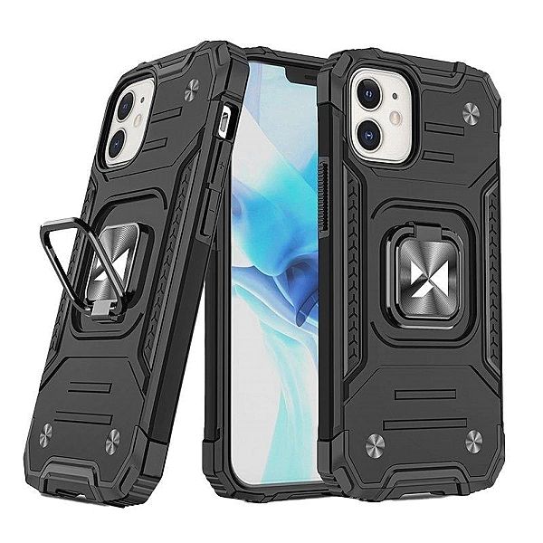 Wozinsky Ring Armor etui iPhone 14 pancerny hybrydowy pokrowiec + magn