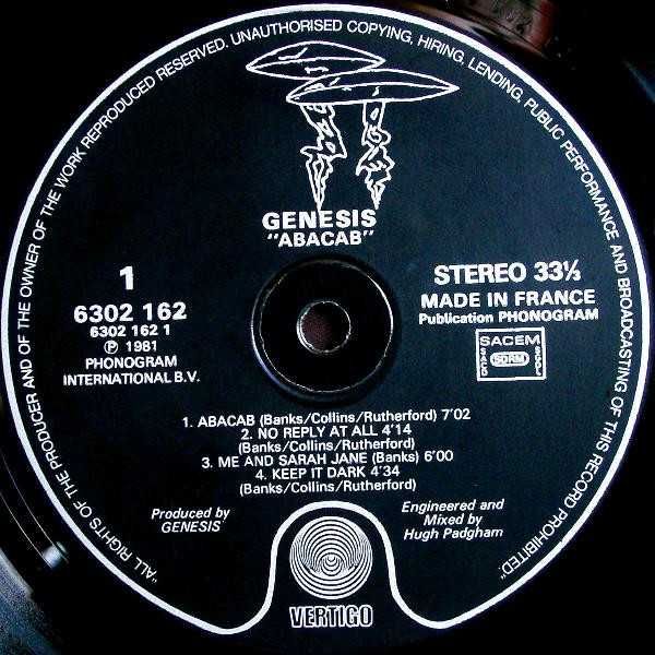 Genesis - Abacab