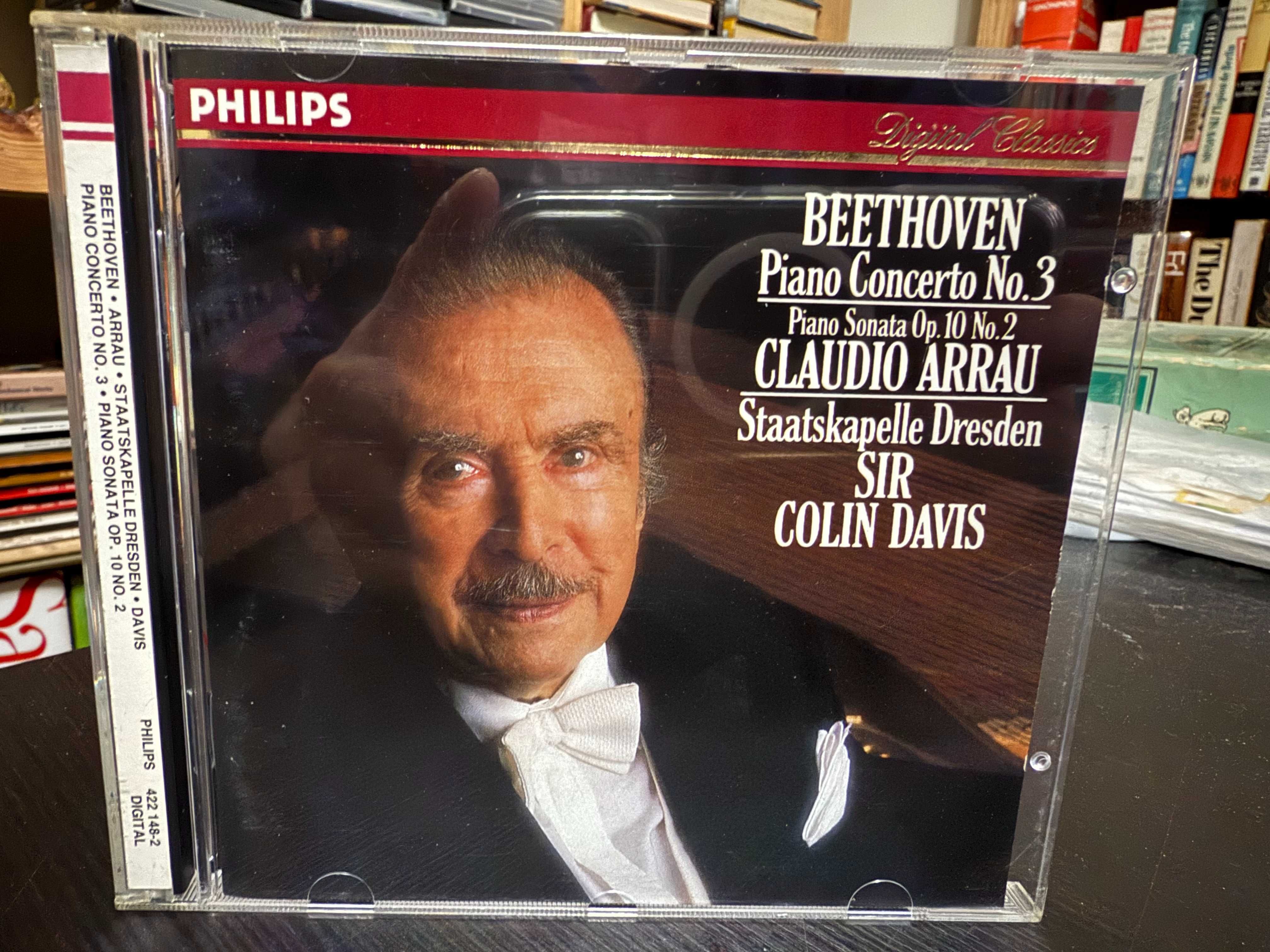 Beethoven – Piano Concerto 3 & Sonata 6 – Claudio Arrau, Colin Davis