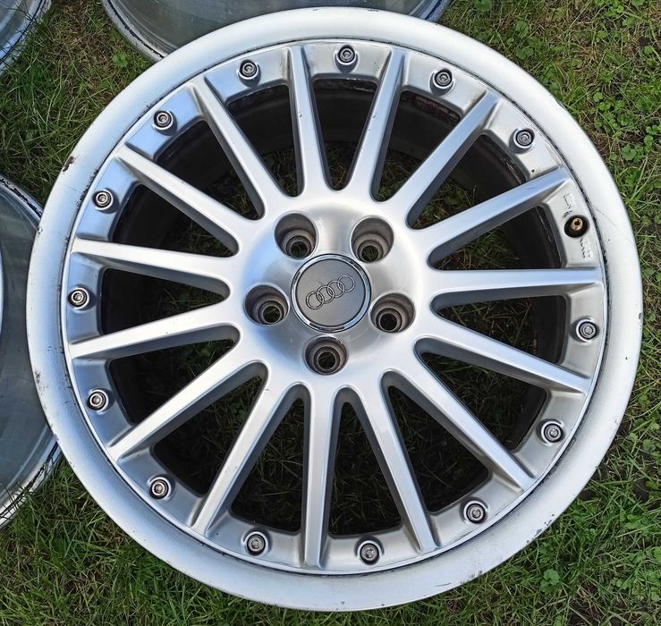 Alusy 18 5x112 Oryg BBS AUDI 8H0 A3 A4 A6 A8 Q3 VW Skoda Seat Skręcane