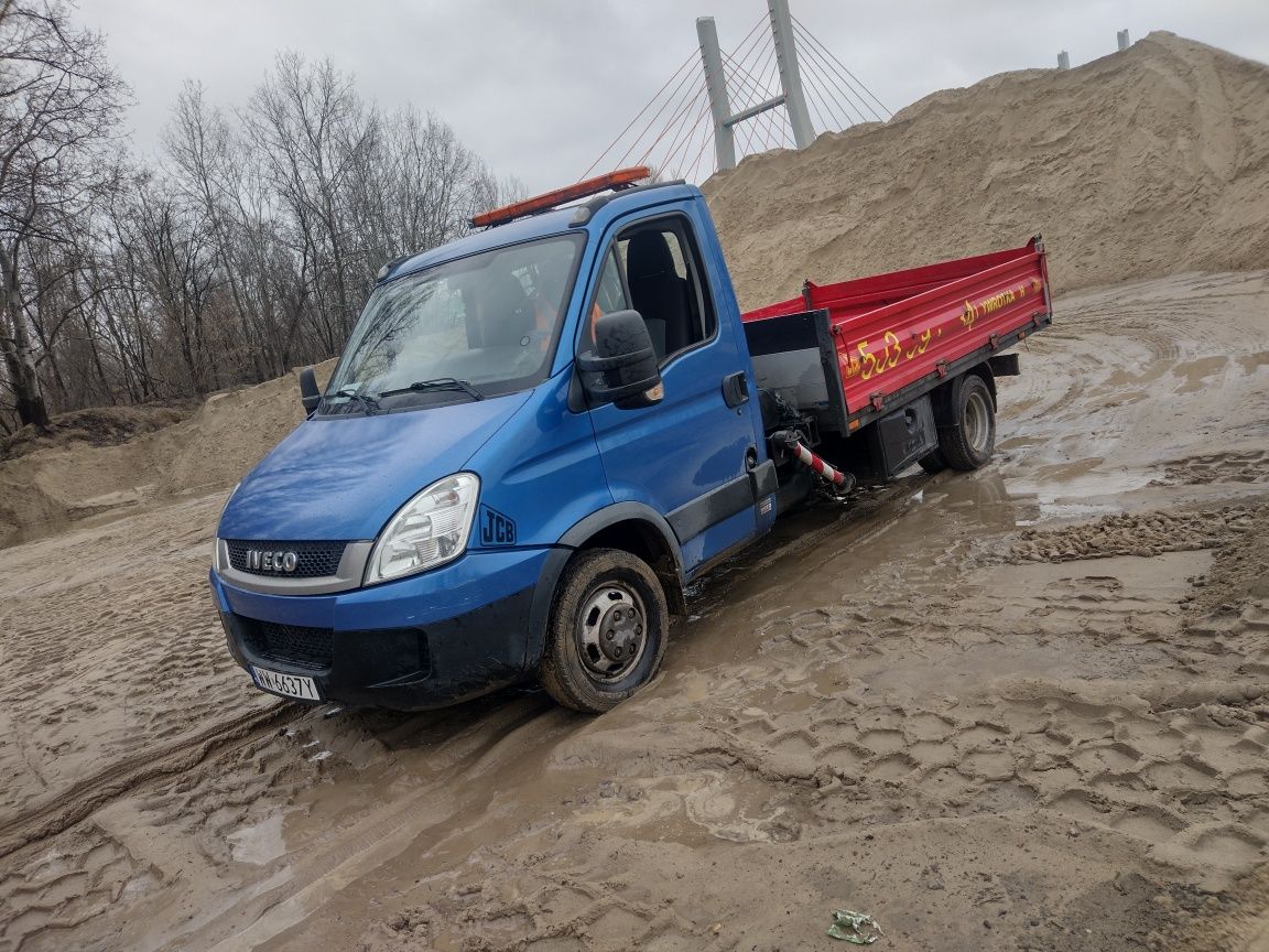 Transport wywrotka i hds do 3,5 tony się wozi różne dziwne zlecenia !!