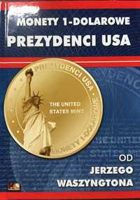 Pełna kolekcja monet 1 Dolar - seria "Prezydenci USA"+ album