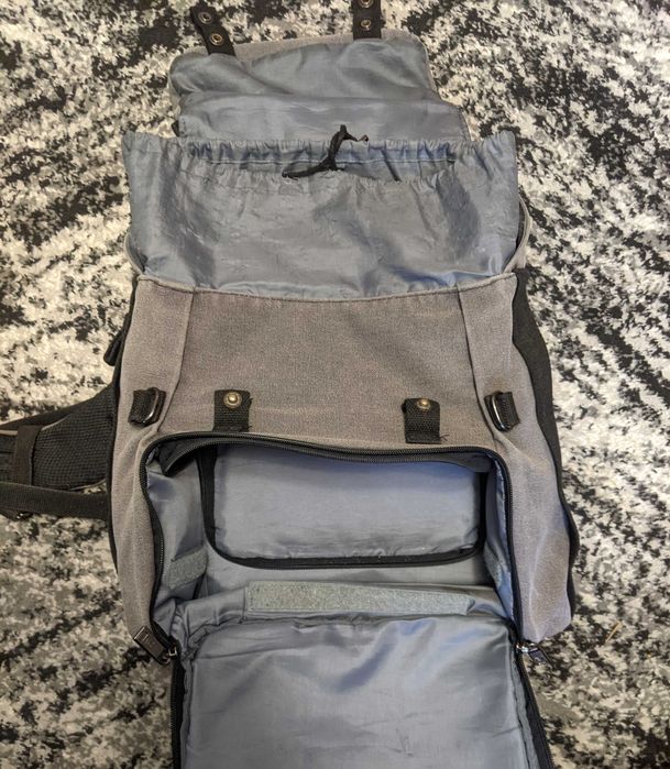 Фоторюкзак, рюкзак для фотоапарата Evecase Canvas DSLR Backpack