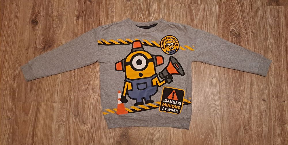 Bluza dresowa Minionki rozm. 116