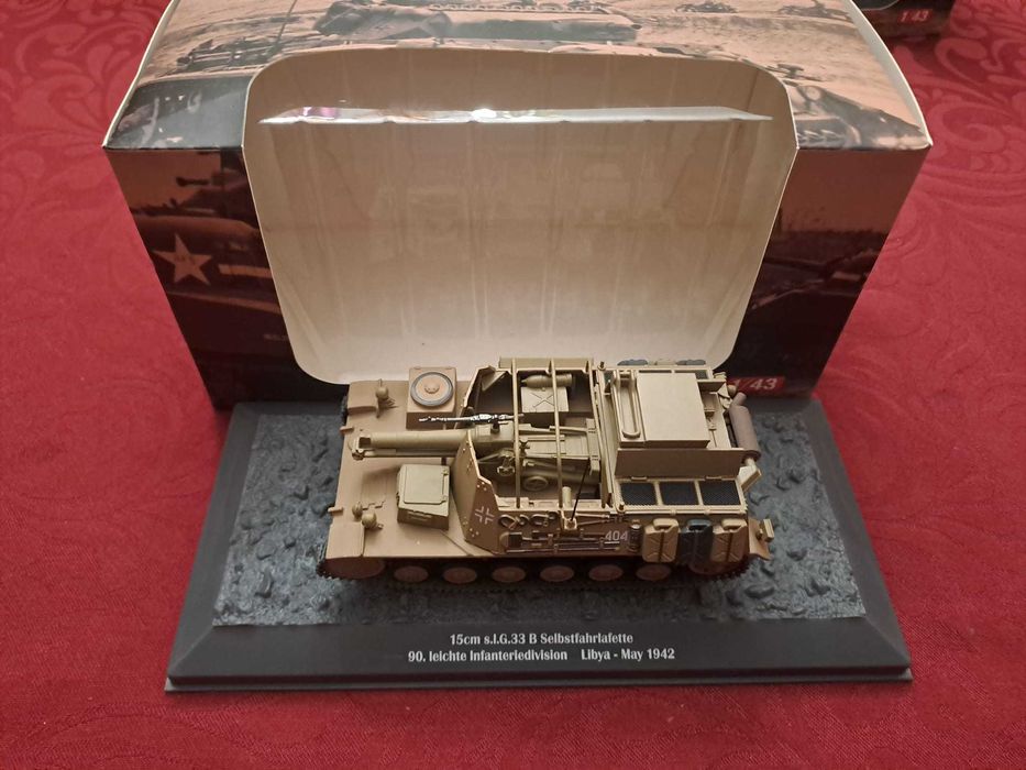 8-Modelos de Tanques 1/43 WW2