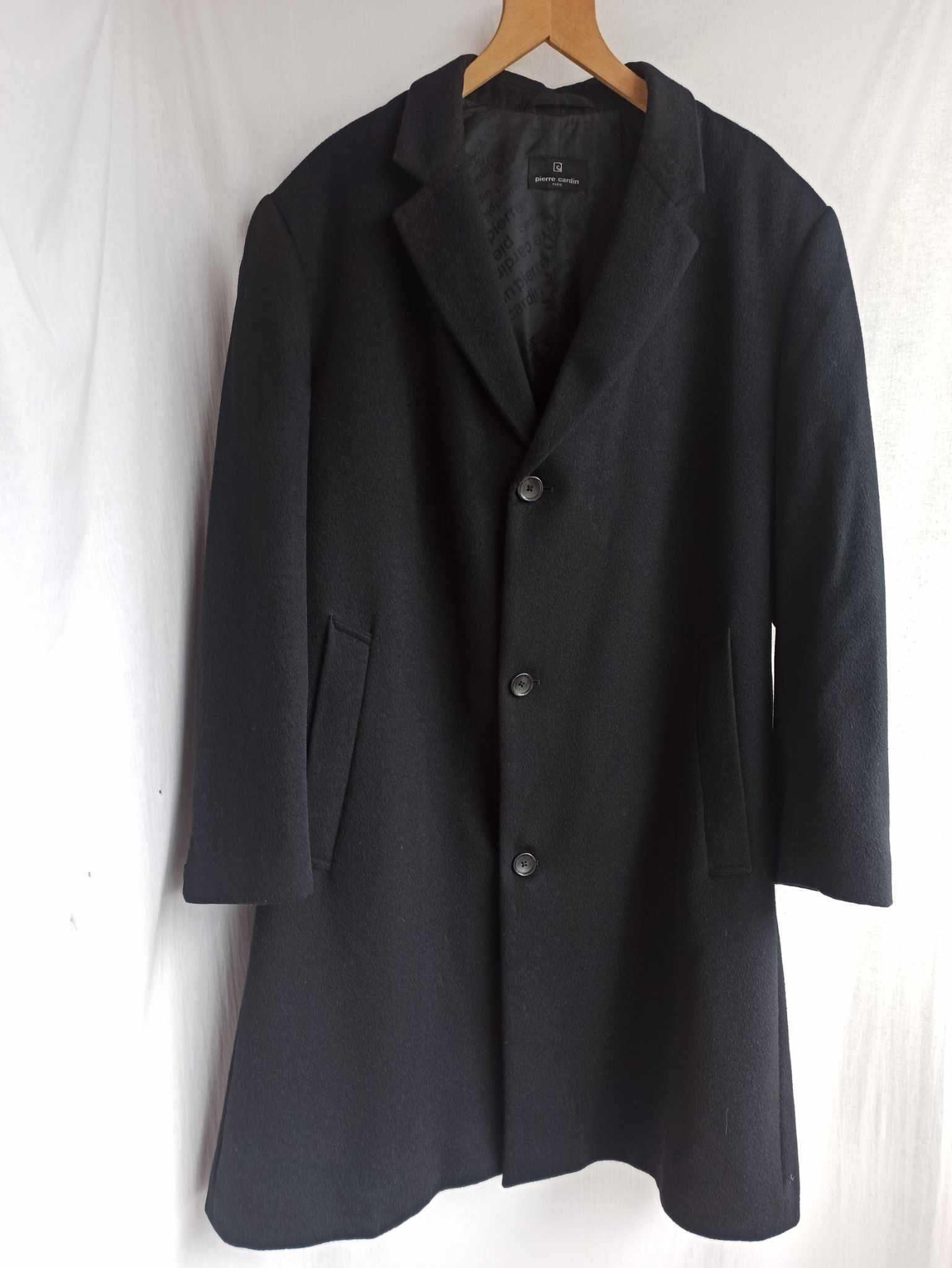 ELEGANCKI UNIKAT   Płaszcz męski Pierre Cardin r. 50/52