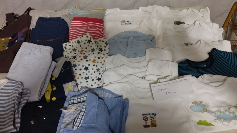 Roupa de menino de 6 meses 23 peças