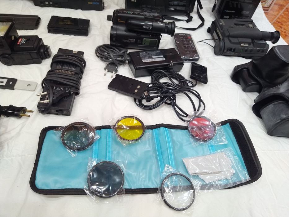 Fotografia e vídeo flash antigo para peças ou para colecionadores casa