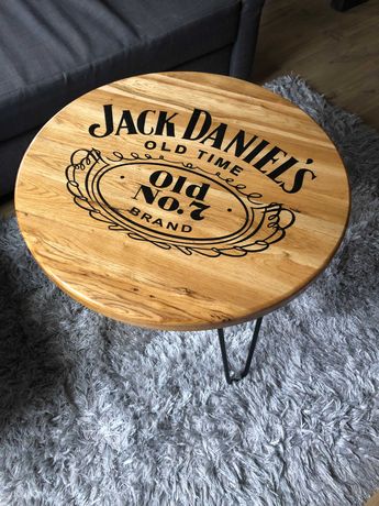 Stół Jack Daniel's okrągły. Dąb