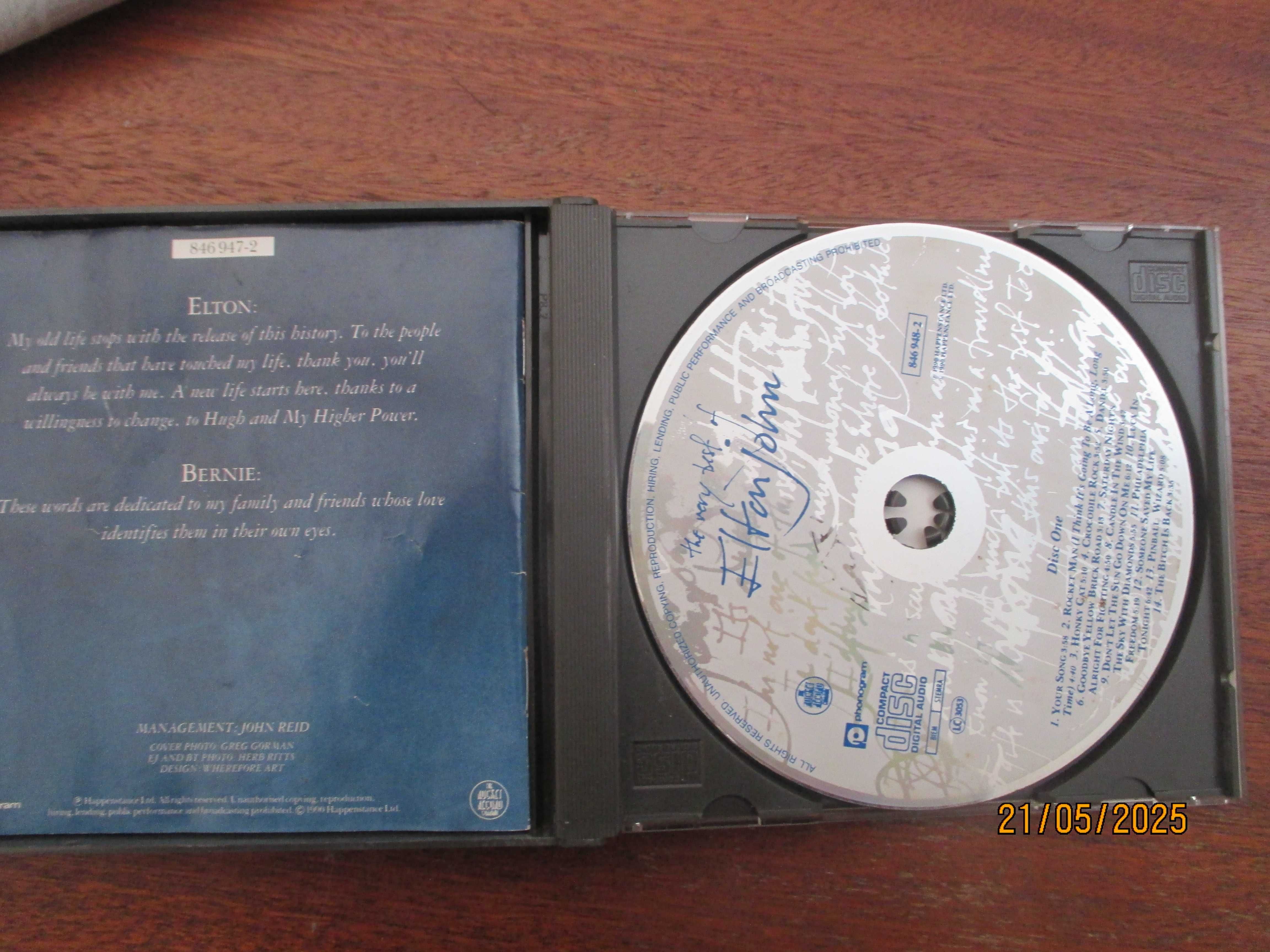 cd Elton John - The very best of - (duplo)